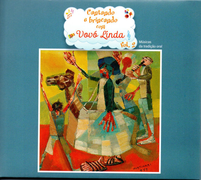 Capa de Cantando e Brincando com Vovó Linda, volume 2